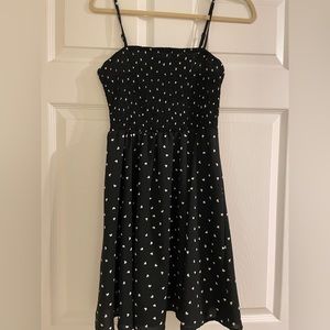 Black Sun Dress with Hearts 🖤